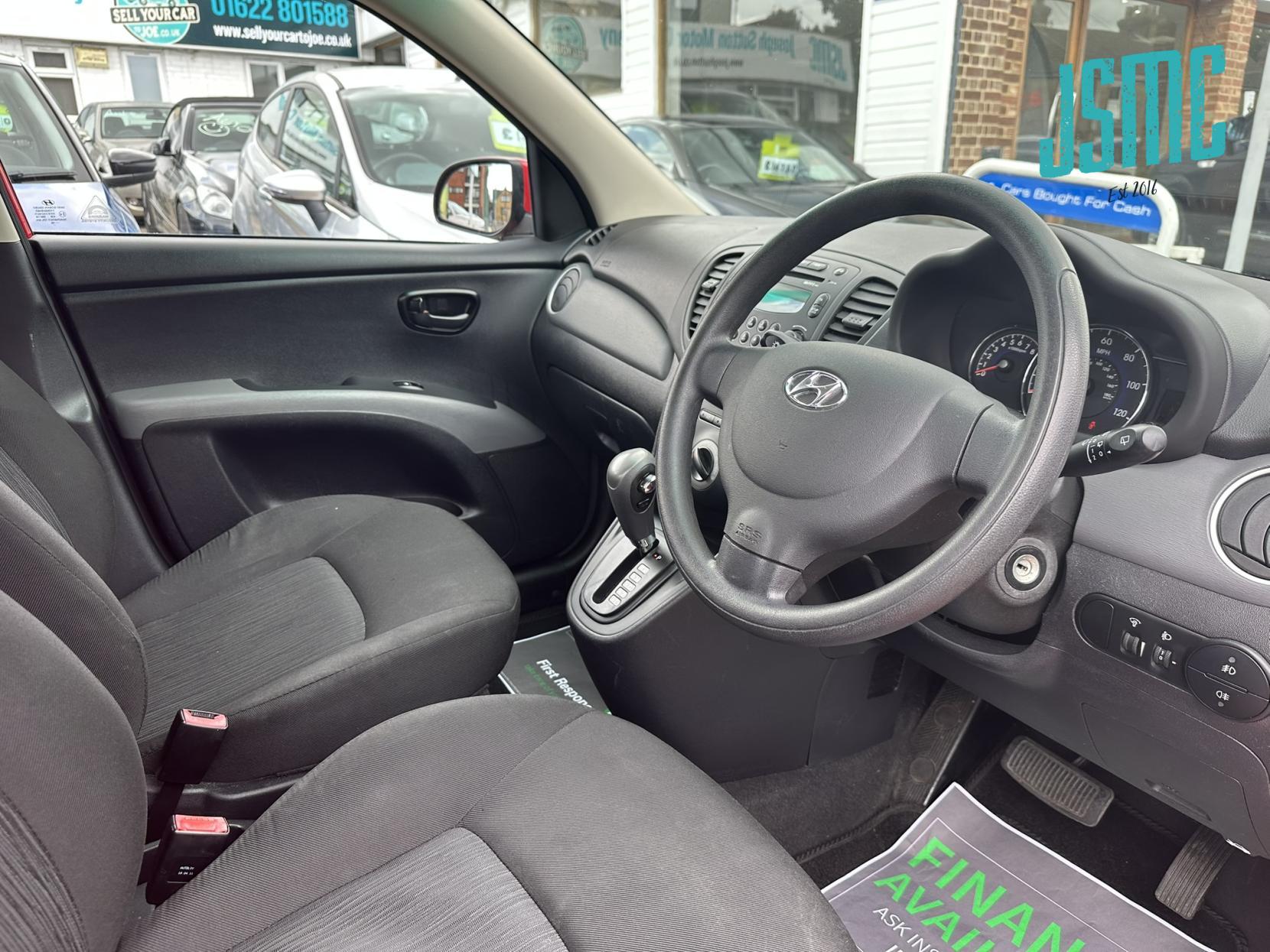 Hyundai i10 1.2 Active Hatchback 5dr Petrol Auto Euro 5 (85 bhp)
