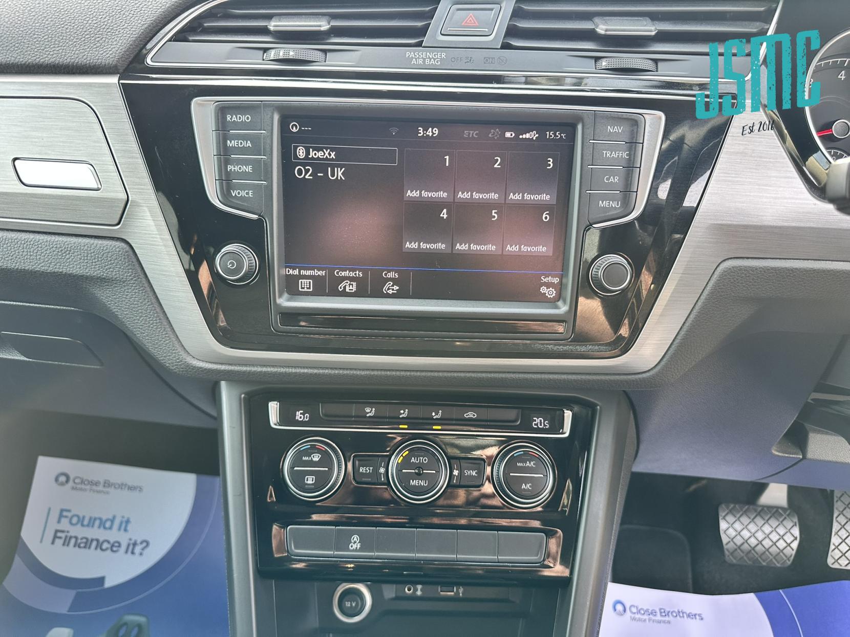 Volkswagen Touran 1.4 TSI SEL MPV 5dr Petrol DSG Euro 6 (s/s) (150 ps)