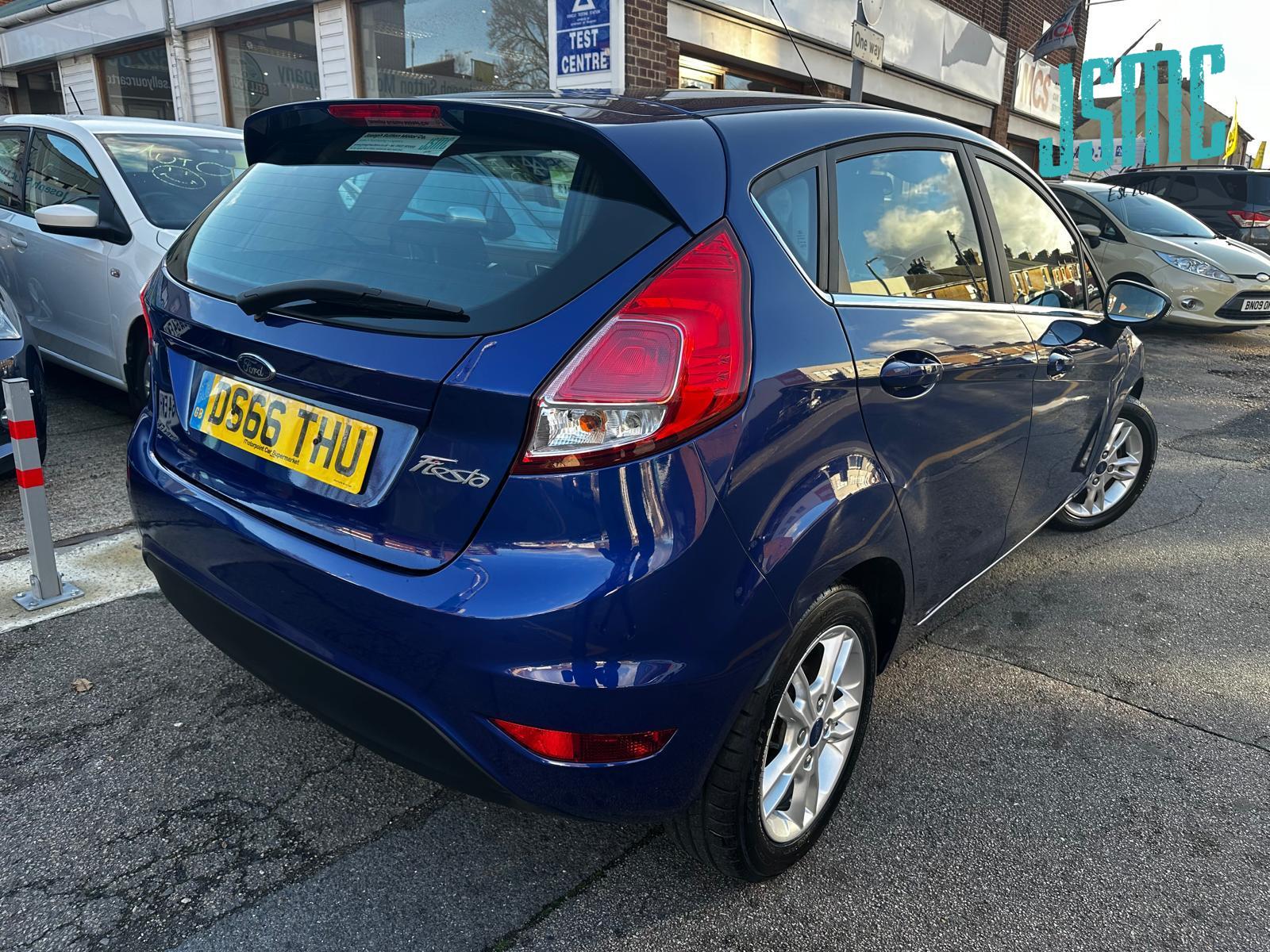 Ford Fiesta 1.25 Zetec Hatchback 5dr Petrol Manual Euro 6 (82 ps)