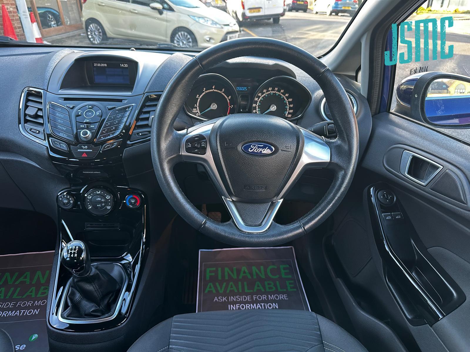 Ford Fiesta 1.25 Zetec Hatchback 5dr Petrol Manual Euro 6 (82 ps)