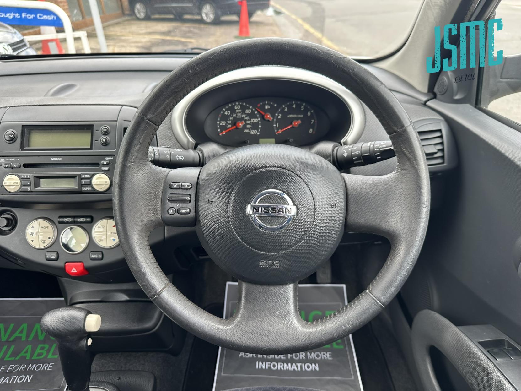 Nissan Micra 1.4 16v SVE Hatchback 5dr Petrol Automatic (163 g/km, 87 bhp)