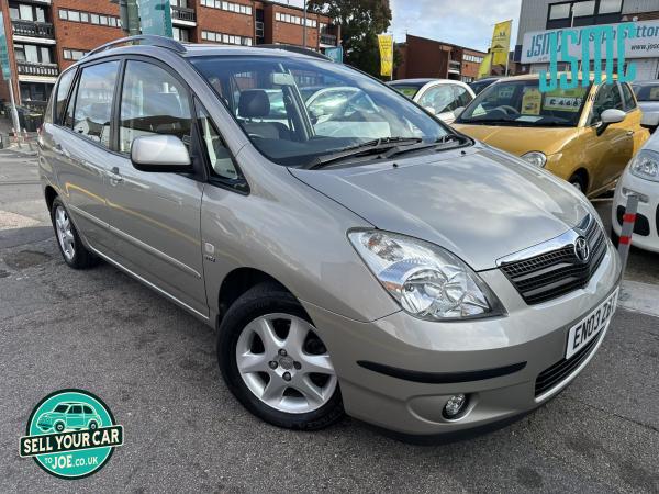 Toyota Corolla Verso 1.8 VVT-i T Spirit MPV 5dr Petrol Automatic (195 g/km, 133 bhp)