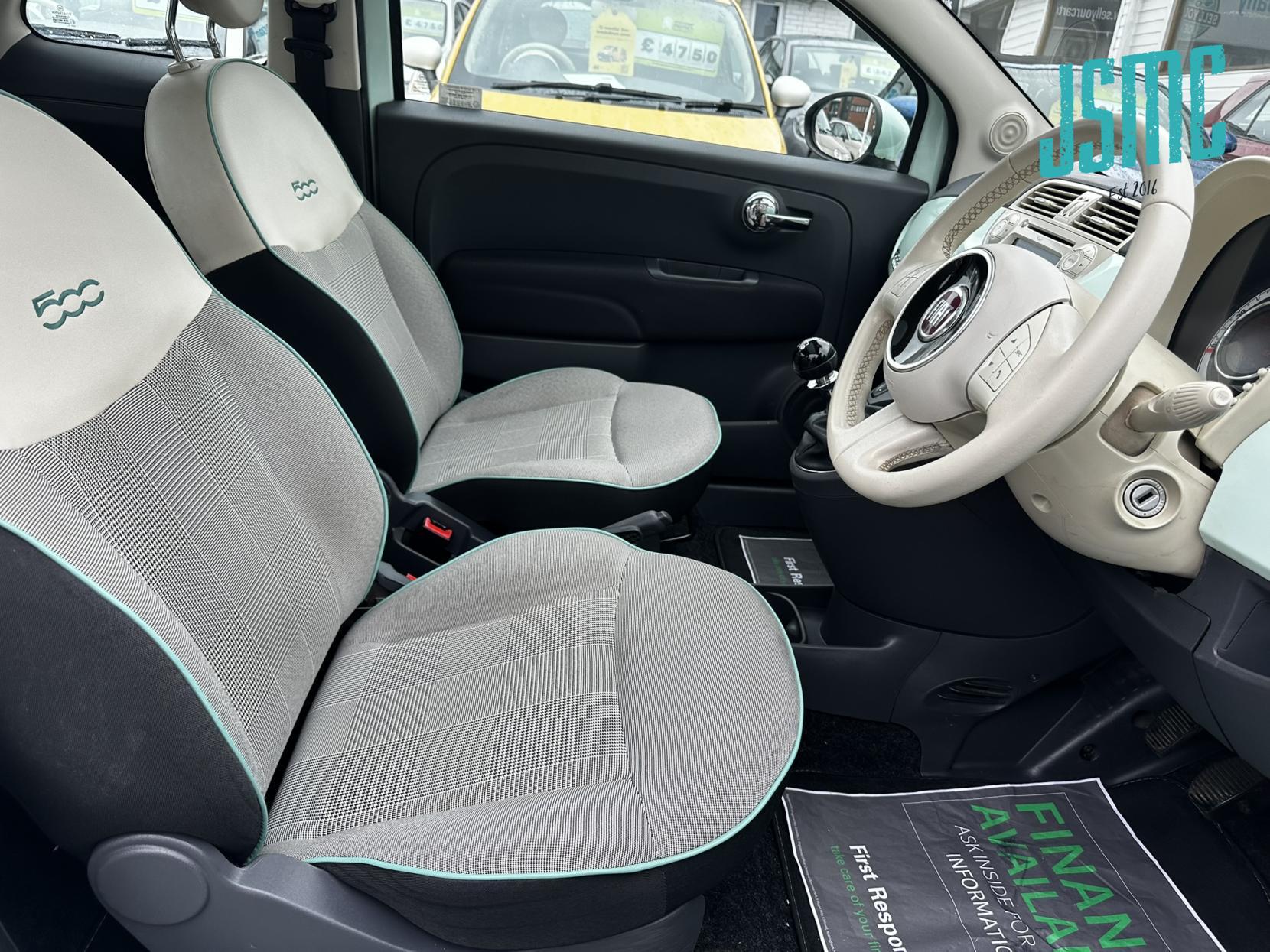Fiat 500 1.2 Lounge Hatchback 3dr Petrol Manual Euro 6 (s/s) (69 bhp)