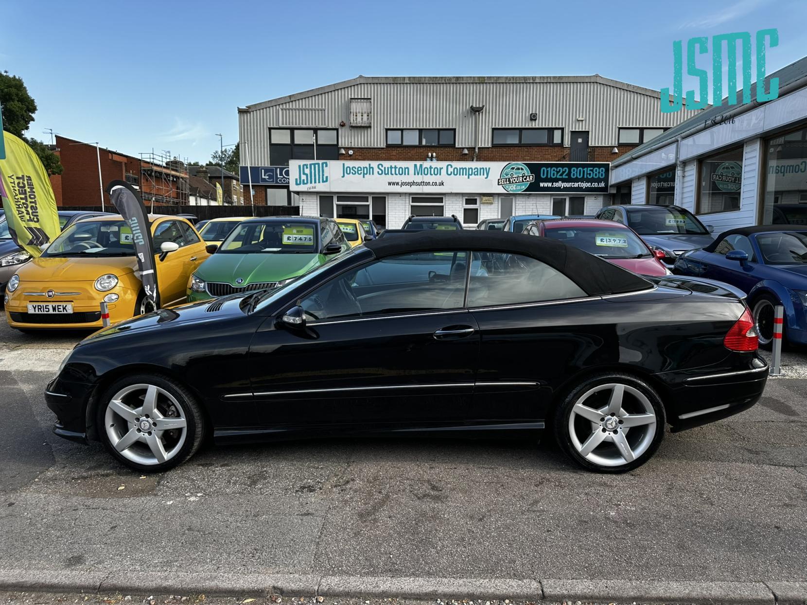 Mercedes-Benz CLK 1.8 CLK200 Kompressor Sport Cabriolet 2dr Petrol Automatic (214 g/km, 184 bhp)