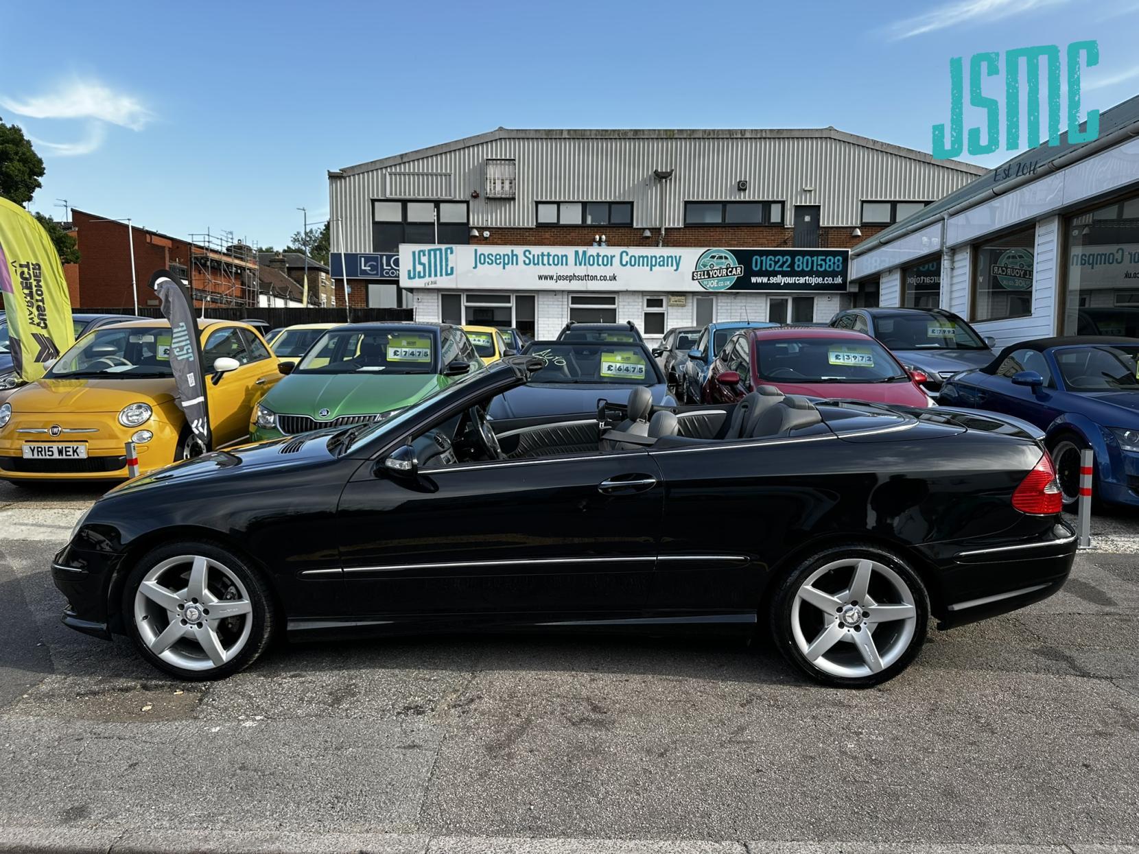 Mercedes-Benz CLK 1.8 CLK200 Kompressor Sport Cabriolet 2dr Petrol Automatic (214 g/km, 184 bhp)