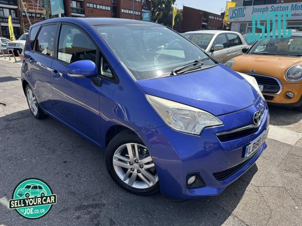 Toyota Verso S 1.33 Dual VVT-i T Spirit MPV 5dr Petrol Manual Euro 5 (98 ps)