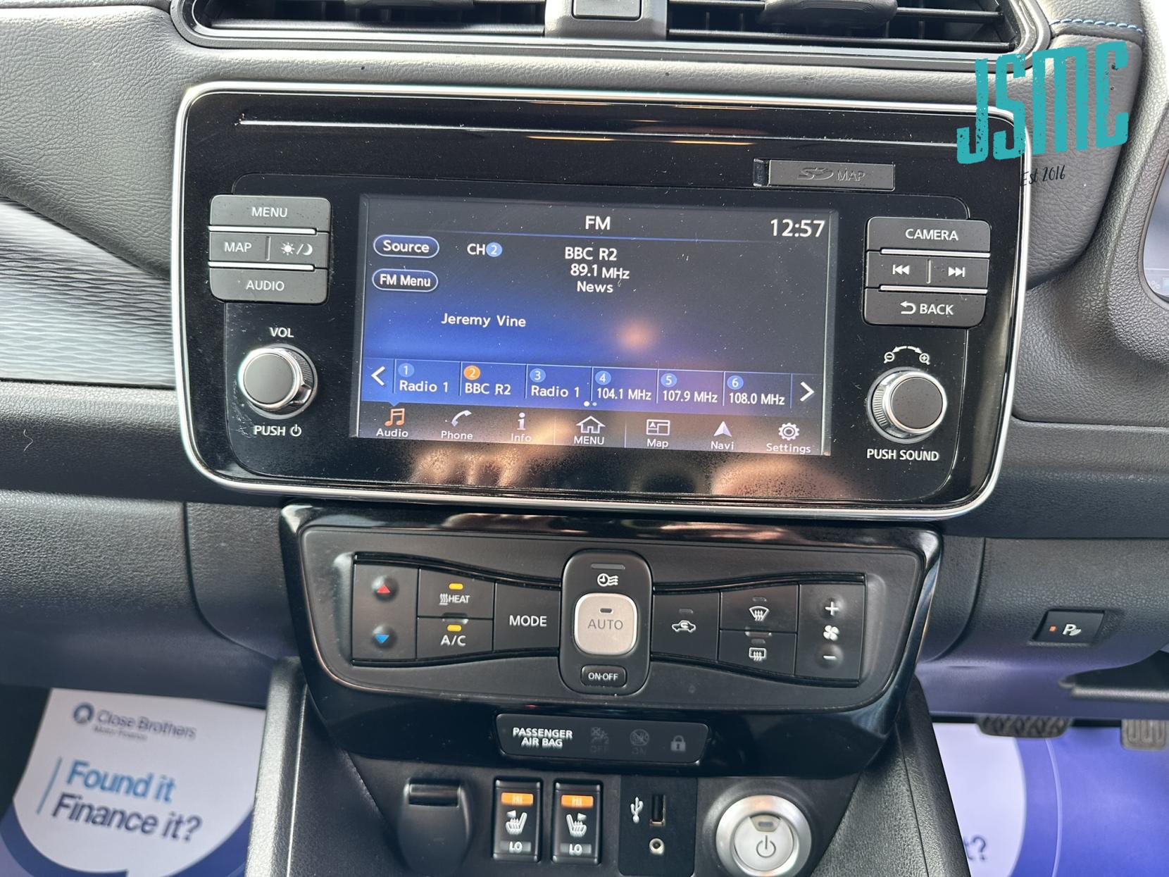 Nissan Leaf 40kWh 2.Zero Hatchback 5dr Electric Auto (150 ps)