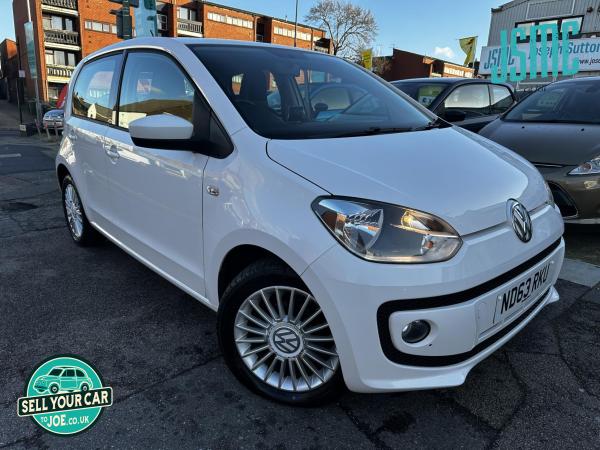 Volkswagen up! 1.0 High up! Hatchback 5dr Petrol ASG Euro 5 (75 ps)
