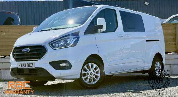 Ford Transit Custom 2.0 320 EcoBlue Limited Crew Van Double Cab 5dr Diesel Manual L2 H1 Euro 6 (s/s) (130 ps)