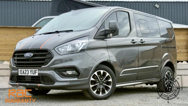 Ford Transit Custom 2.0 320 EcoBlue Sport Crew Van Double Cab 5dr Diesel Auto L1 H1 Euro 6 (170 ps)