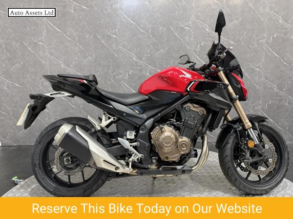 Honda CB500F 500 Naked Petrol Manual Euro 5 (48 ps)