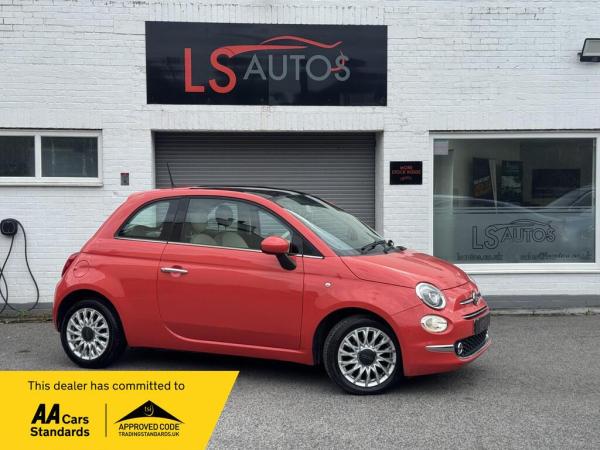 Fiat 500 1.2 Lounge Hatchback 3dr Petrol Manual Euro 6 (s/s) (69 bhp)