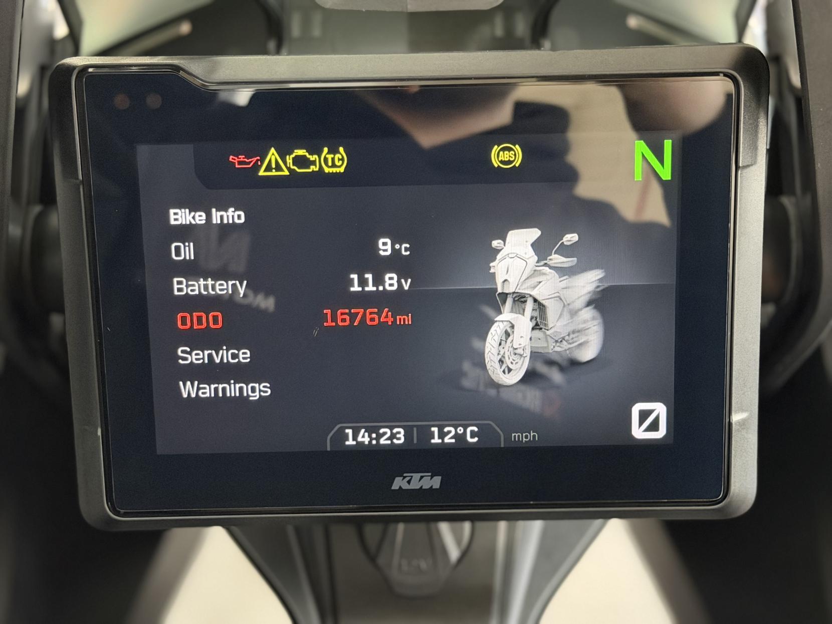 KTM 1290 Super Adventure S 1290 Adventure Petrol Manual X-Ring Euro 5 (160 ps)