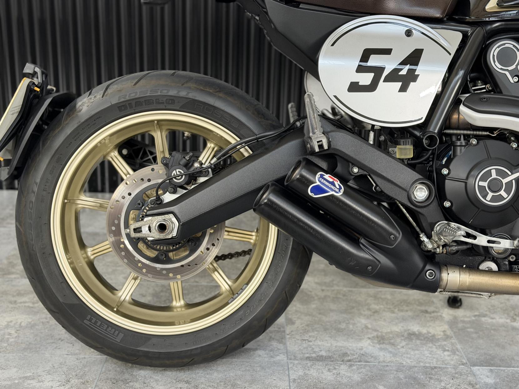 Ducati Scrambler 800 803 Cafe Racer Roadster/Retro Petrol Manual Euro 4 (73 ps)