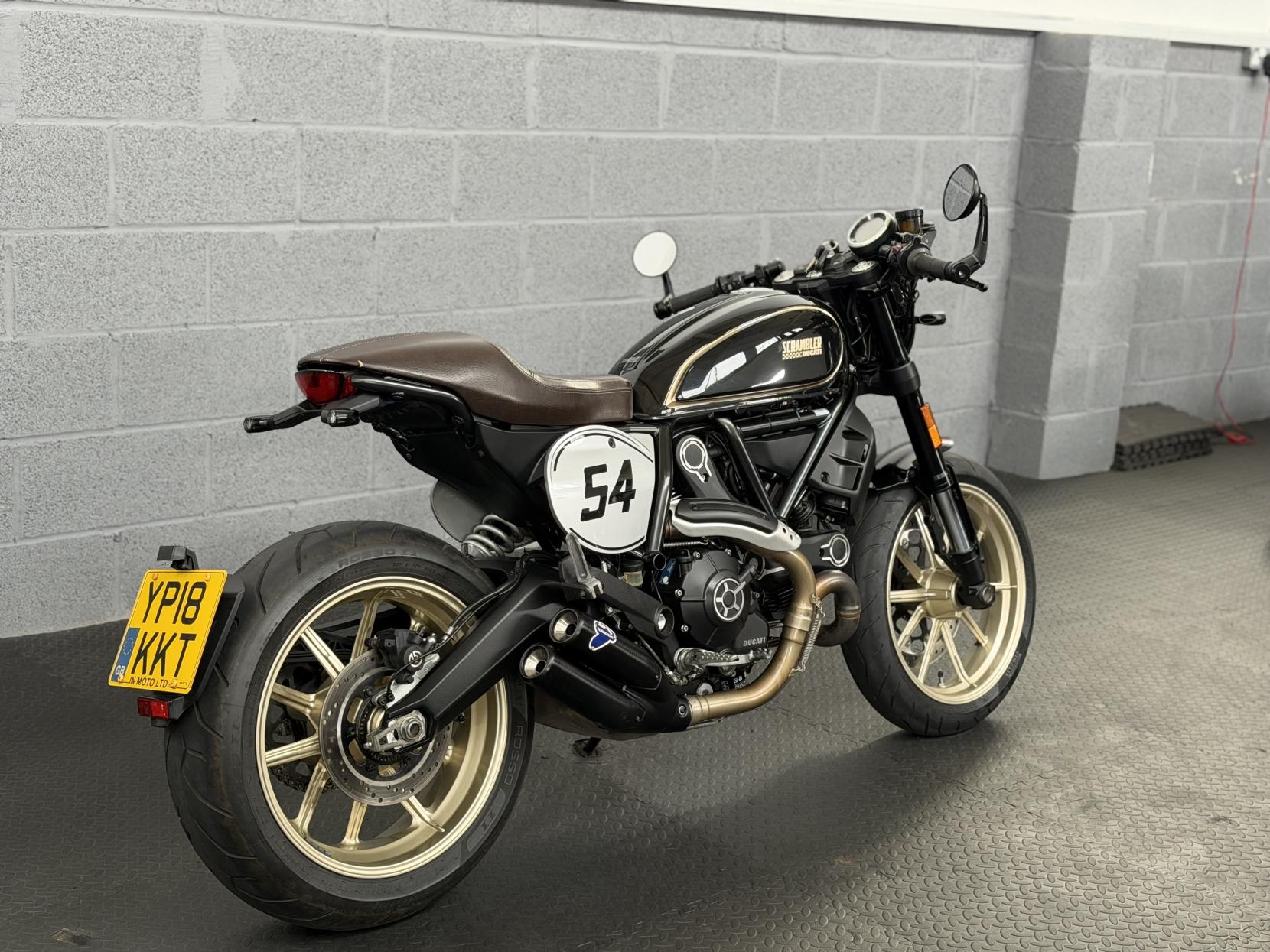 Ducati Scrambler 800 803 Cafe Racer Roadster/Retro Petrol Manual Euro 4 (73 ps)