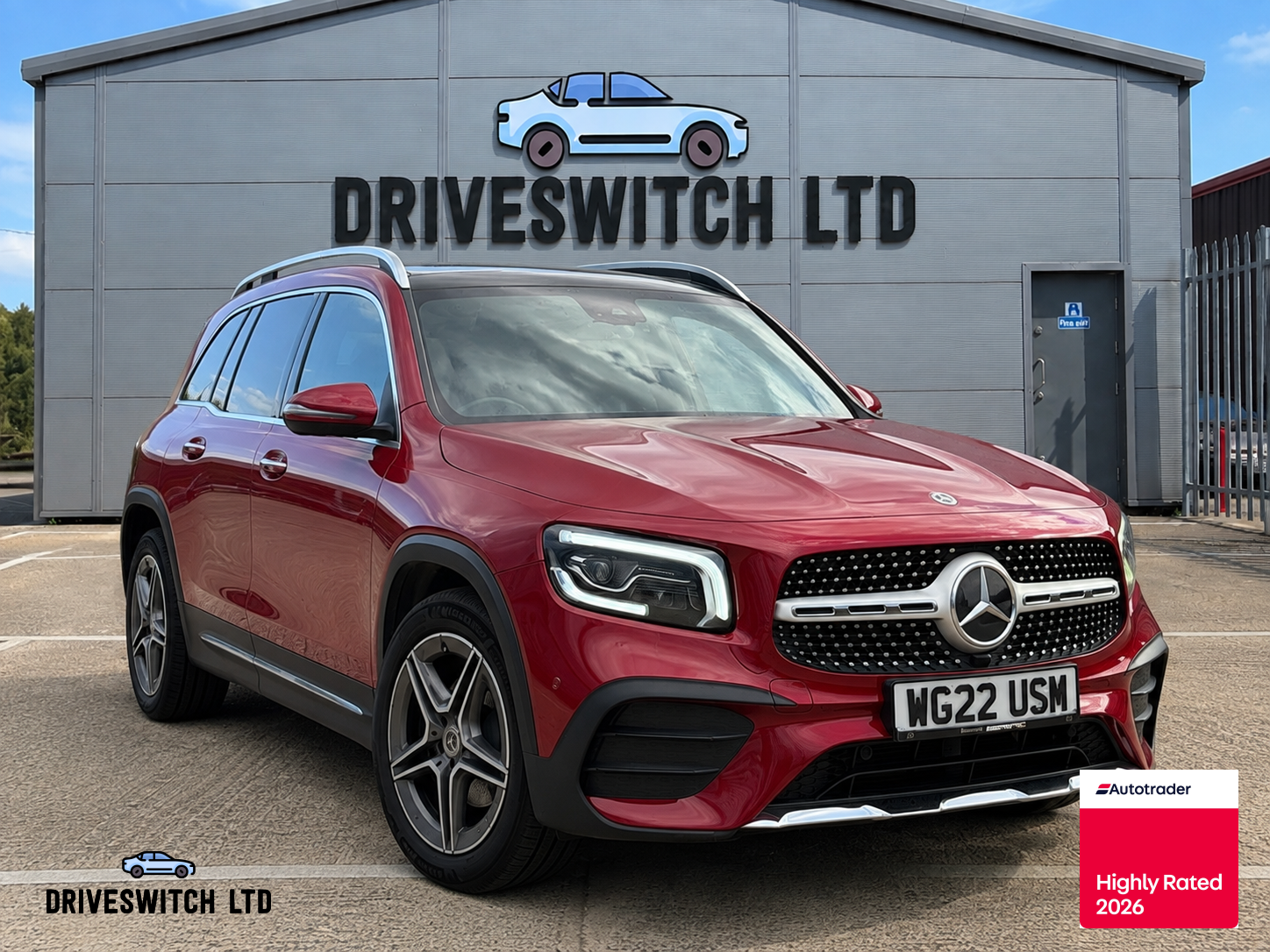 Mercedes-Benz GLB 1.3 GLB200 AMG Line (Premium Plus) SUV 5dr Petrol 7G-DCT Euro 6 (s/s) (163 ps)