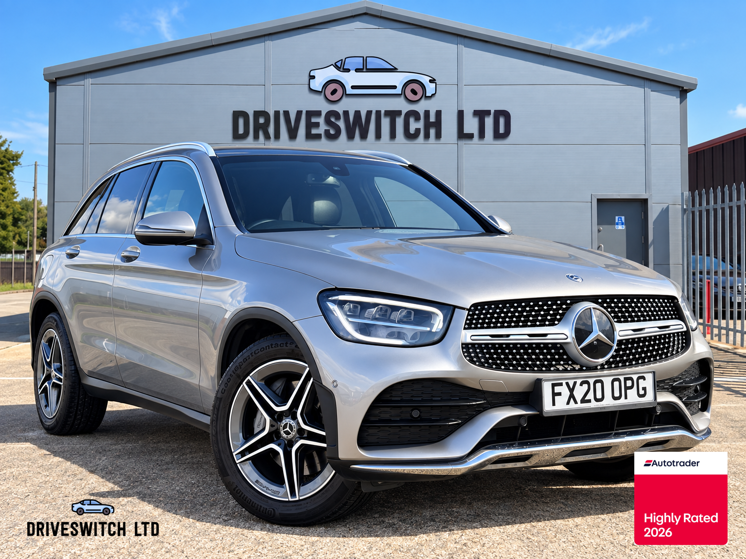 Mercedes-Benz GLC 2.0 GLC220d AMG Line SUV 5dr Diesel G-Tronic+ 4MATIC Euro 6 (s/s) (194 ps)