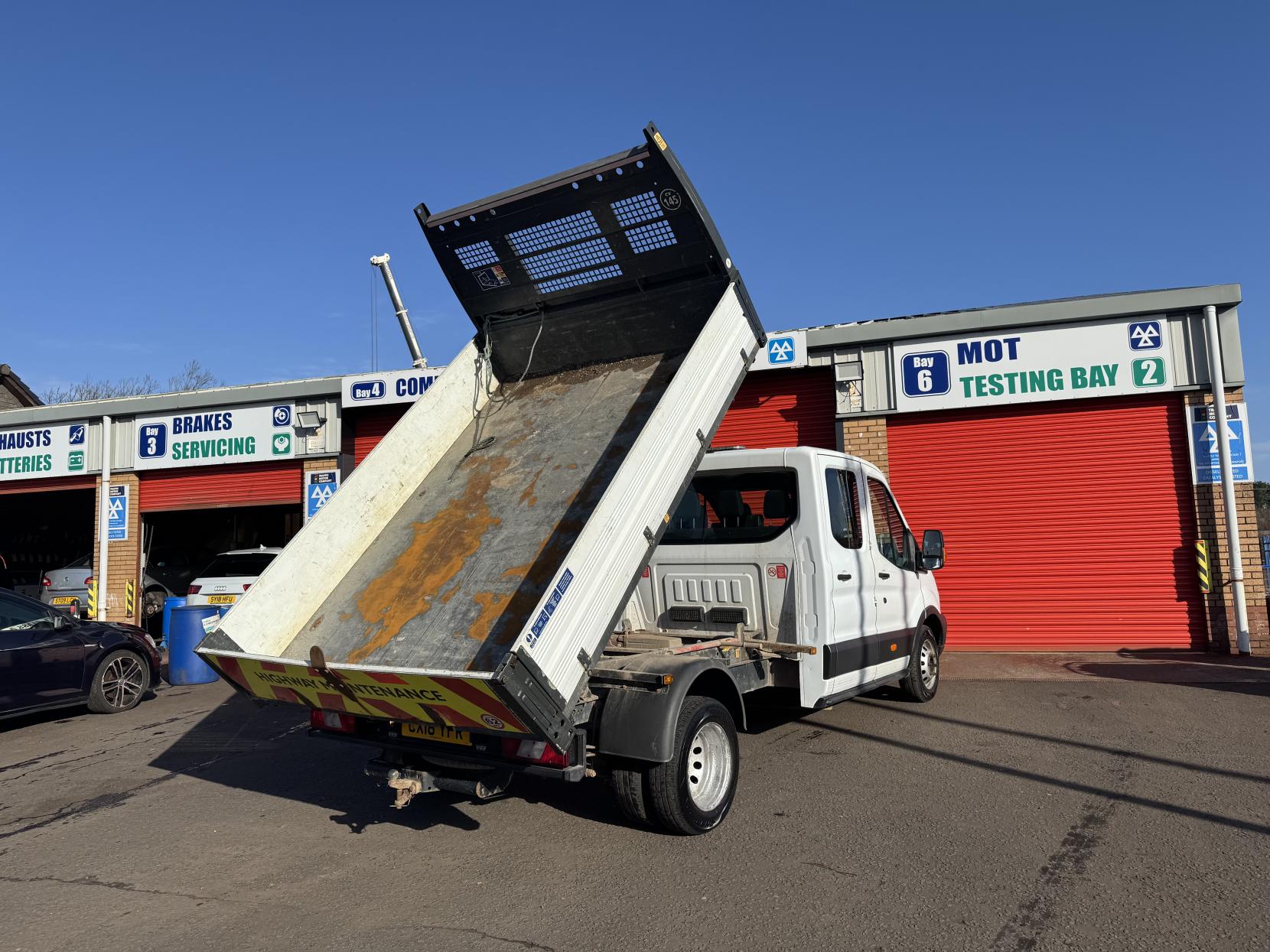 Ford Transit 2.0 350 EcoBlue 1-Way Double Tipper Double Cab 4dr Diesel Manual RWD L3 Euro 6 (1-Way, 1-Stop, DRW) (130 ps)