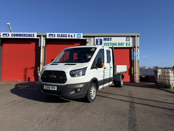 Ford Transit 2.0 350 EcoBlue 1-Way Double Tipper Double Cab 4dr Diesel Manual RWD L3 Euro 6 (1-Way, 1-Stop, DRW) (130 ps)