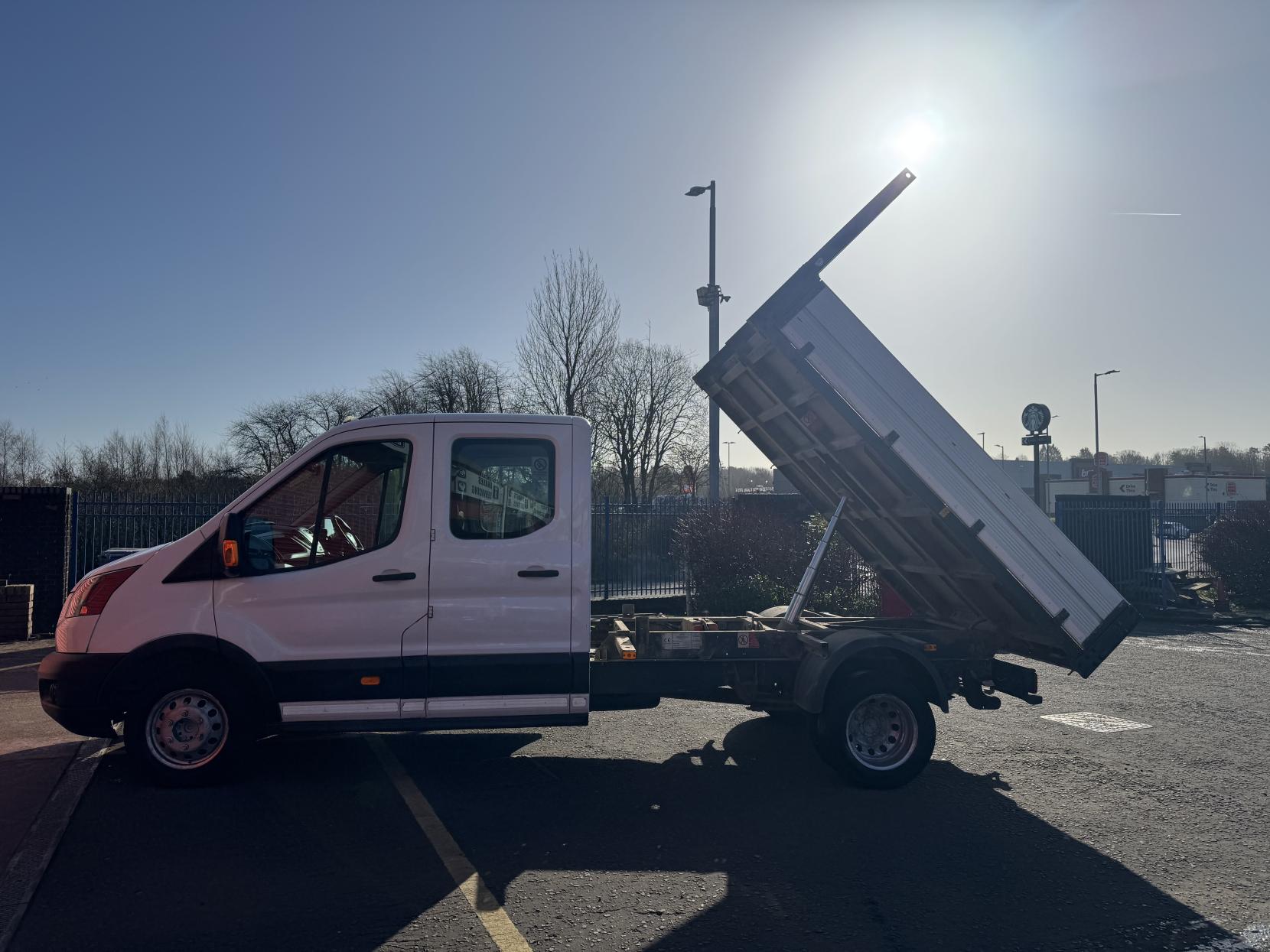 Ford Transit 2.0 350 EcoBlue 1-Way Double Tipper Double Cab 4dr Diesel Manual RWD L3 Euro 6 (1-Way, 1-Stop, DRW) (130 ps)