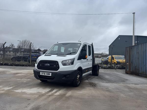 Ford Transit 2.0 350 EcoBlue 1-Way Double Tipper Double Cab 4dr Diesel Manual RWD L3 Euro 6 (1-Way, 1-Stop, DRW) (130 ps)