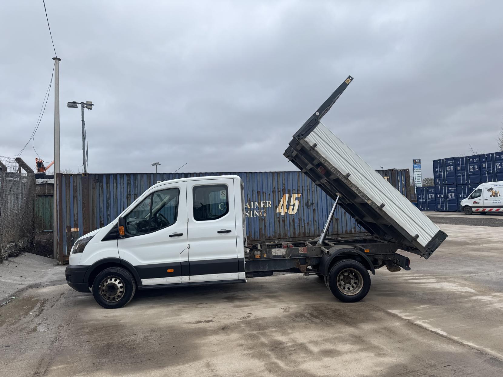 Ford Transit 2.0 350 EcoBlue 1-Way Double Tipper Double Cab 4dr Diesel Manual RWD L3 Euro 6 (1-Way, 1-Stop, DRW) (130 ps)