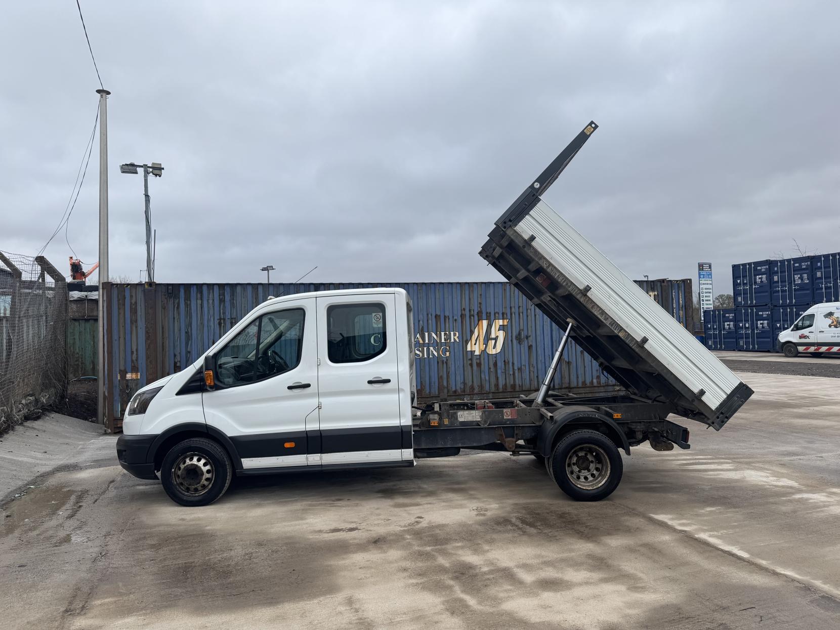 Ford Transit 2.0 350 EcoBlue 1-Way Double Tipper Double Cab 4dr Diesel Manual RWD L3 Euro 6 (1-Way, 1-Stop, DRW) (130 ps)