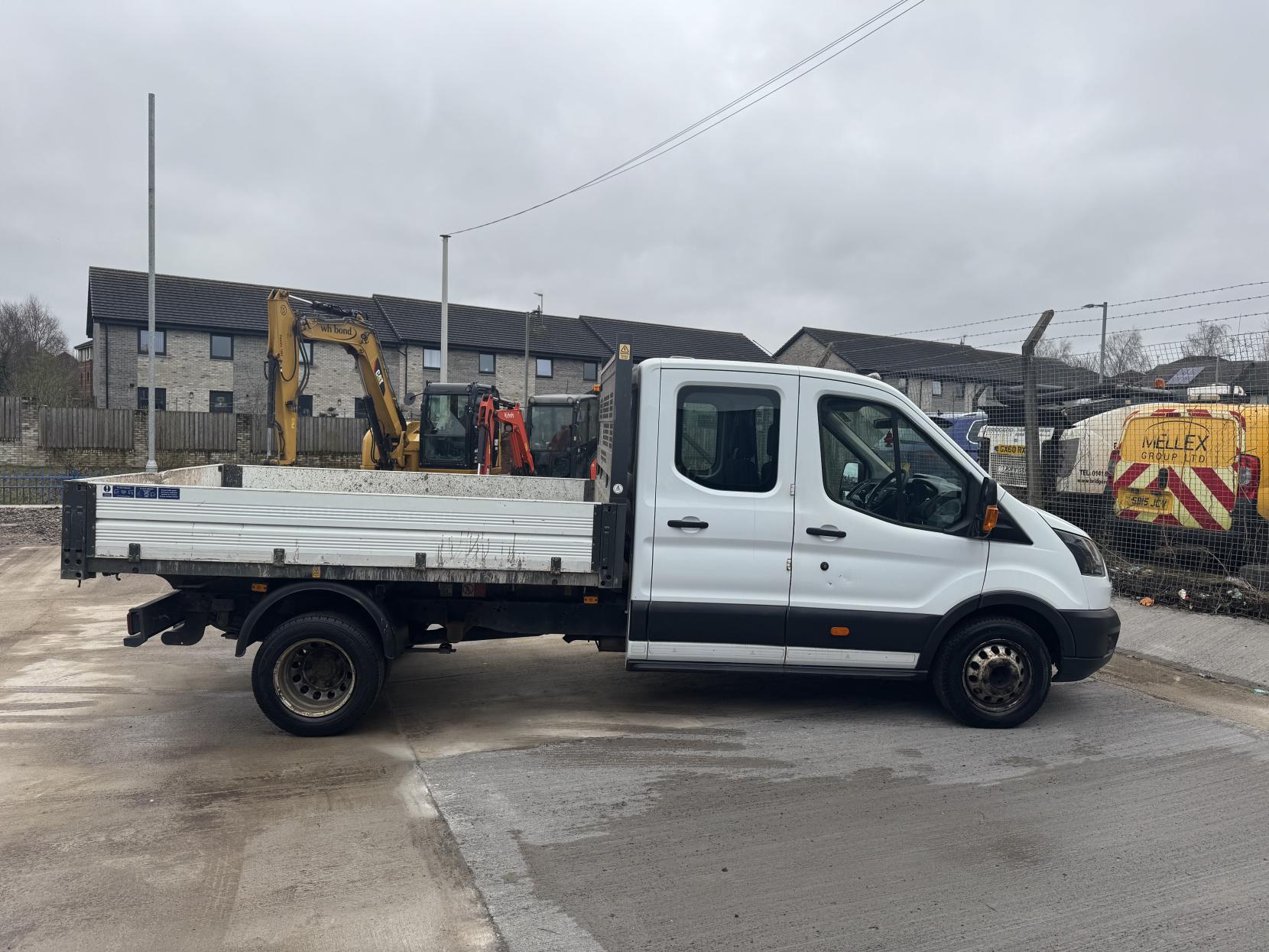 Ford Transit 2.0 350 EcoBlue 1-Way Double Tipper Double Cab 4dr Diesel Manual RWD L3 Euro 6 (1-Way, 1-Stop, DRW) (130 ps)