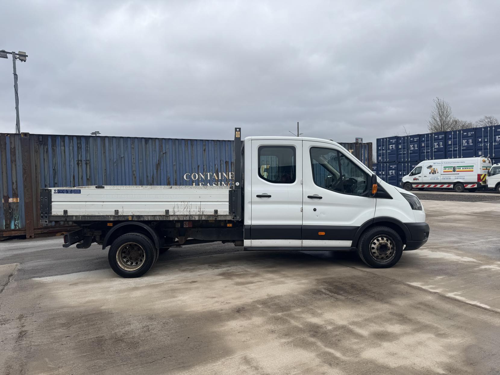 Ford Transit 2.0 350 EcoBlue 1-Way Double Tipper Double Cab 4dr Diesel Manual RWD L3 Euro 6 (1-Way, 1-Stop, DRW) (130 ps)