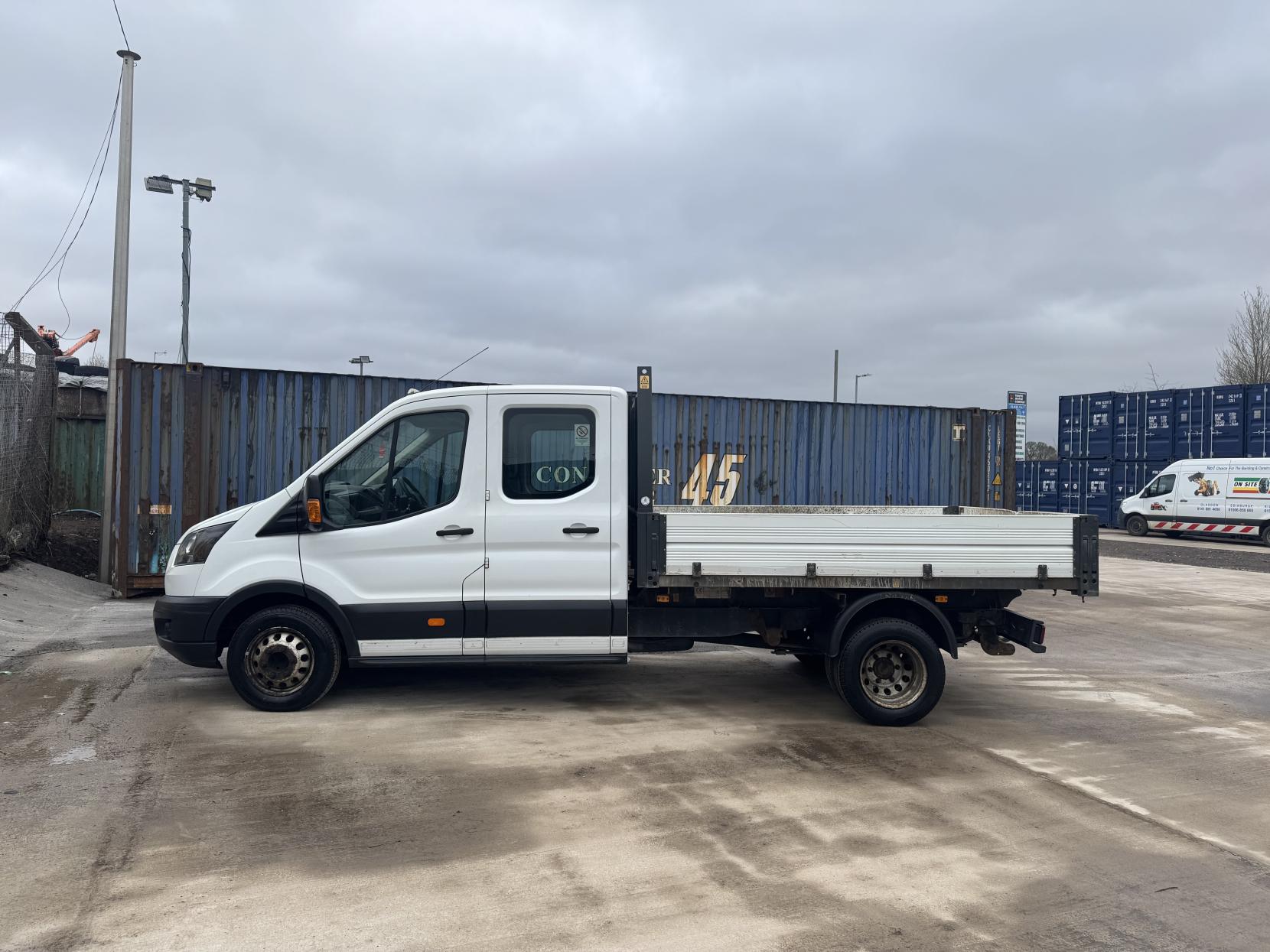 Ford Transit 2.0 350 EcoBlue 1-Way Double Tipper Double Cab 4dr Diesel Manual RWD L3 Euro 6 (1-Way, 1-Stop, DRW) (130 ps)