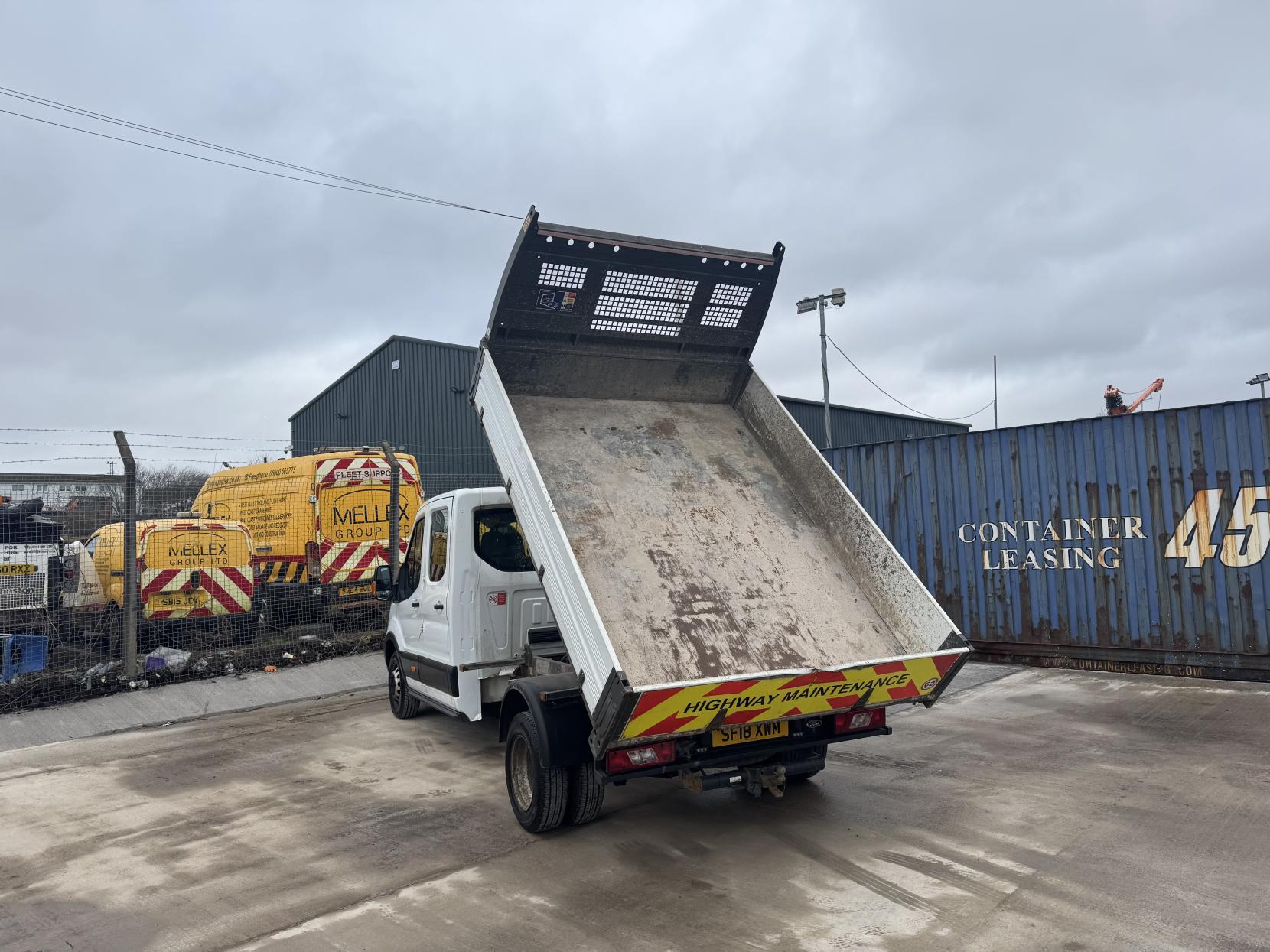 Ford Transit 2.0 350 EcoBlue 1-Way Double Tipper Double Cab 4dr Diesel Manual RWD L3 Euro 6 (1-Way, 1-Stop, DRW) (130 ps)