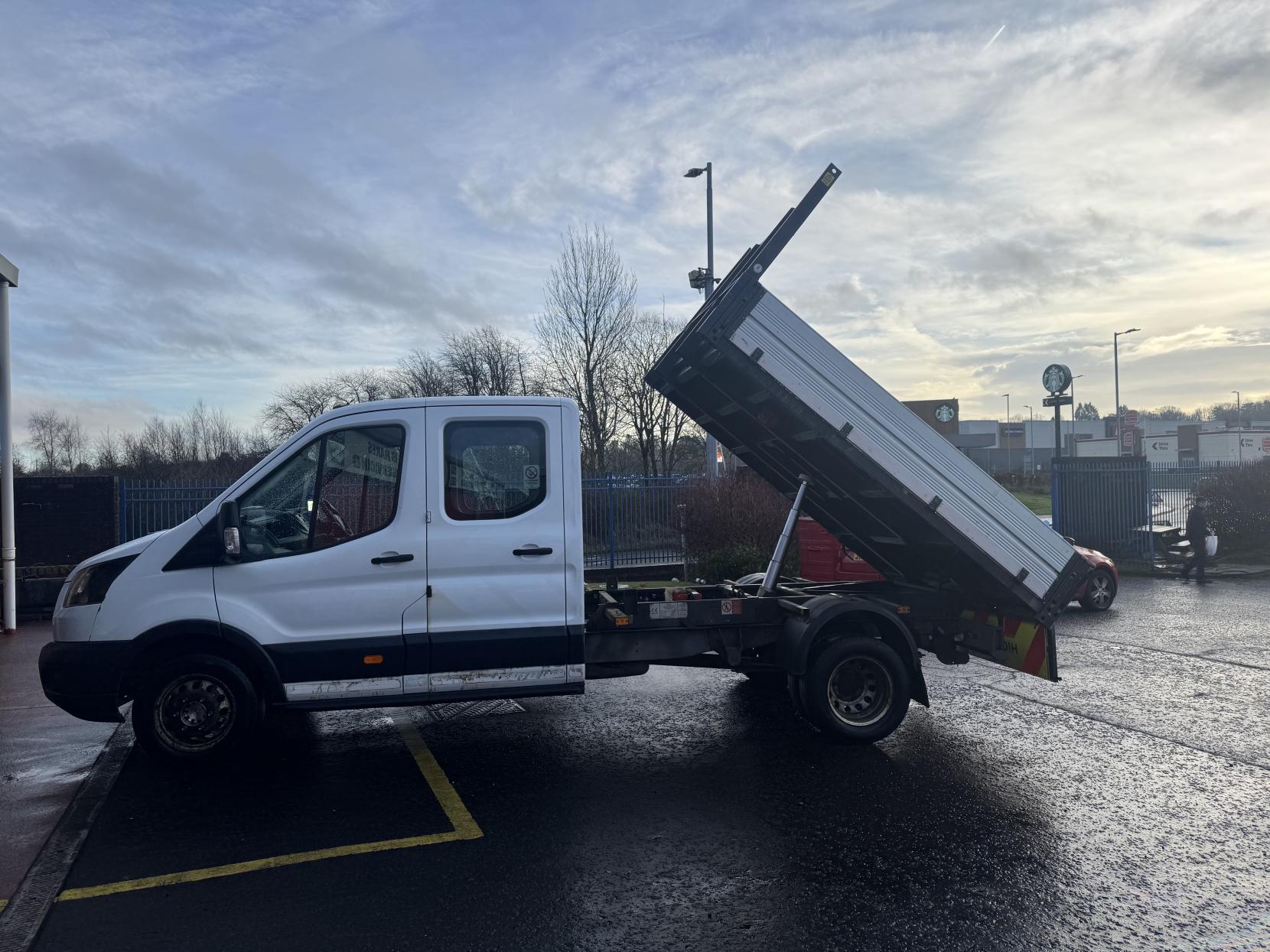 Ford Transit 2.0 350 EcoBlue Leader Tipper Double Cab 4dr Diesel Manual RWD L3 Euro 6 (s/s) (1-Way, 1-Stop) (130 ps)