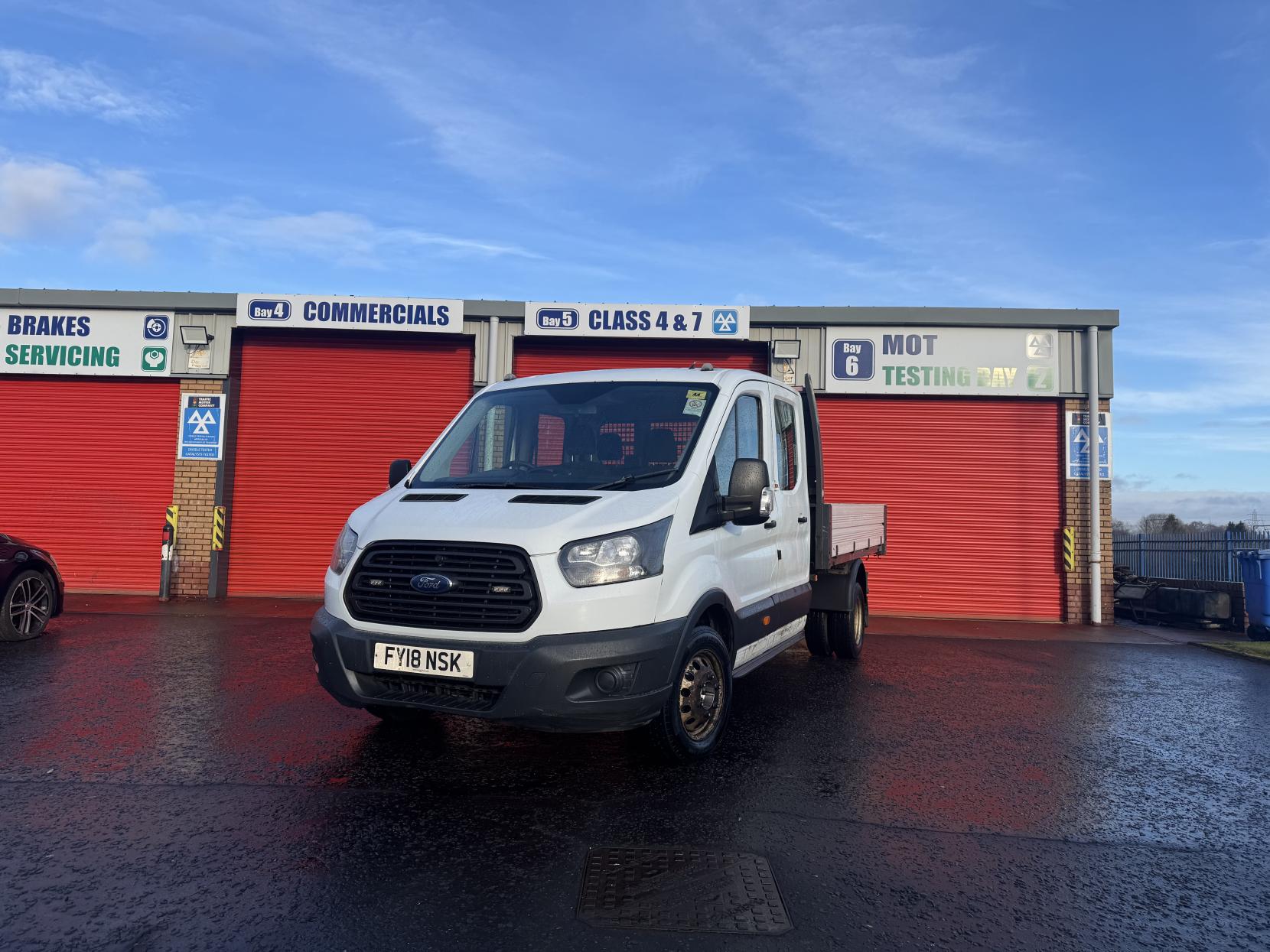 Ford Transit 2.0 350 EcoBlue Leader Tipper Double Cab 4dr Diesel Manual RWD L3 Euro 6 (s/s) (1-Way, 1-Stop) (130 ps)