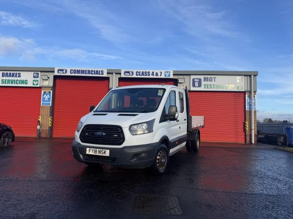 Ford Transit 2.0 350 EcoBlue Leader Tipper Double Cab 4dr Diesel Manual RWD L3 Euro 6 (s/s) (1-Way, 1-Stop) (130 ps)