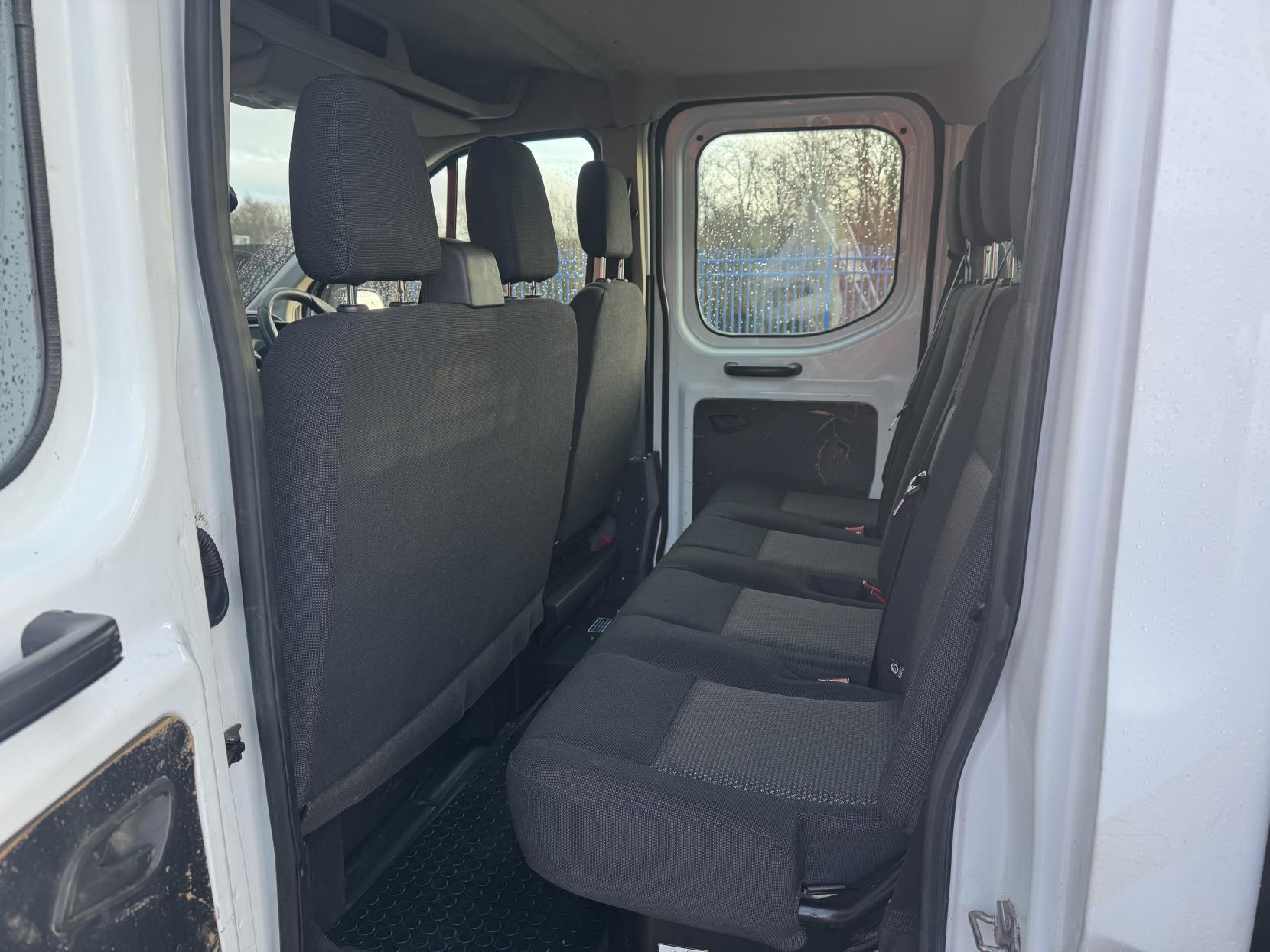 Ford Transit 2.0 350 EcoBlue Leader Tipper Double Cab 4dr Diesel Manual RWD L3 Euro 6 (s/s) (1-Way, 1-Stop) (130 ps)