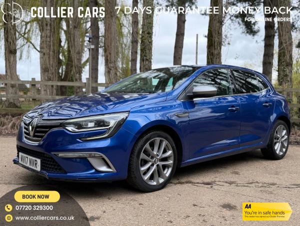 Renault Megane 1.2 TCe GT Line Nav Hatchback 5dr Petrol Manual Euro 6 (s/s) (130 ps)