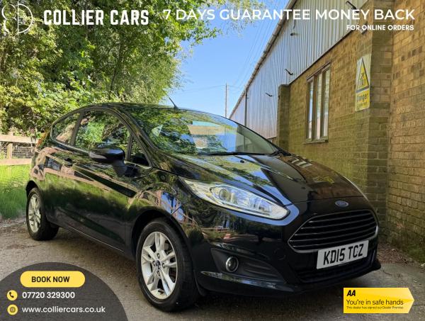 2015 FORD FIESTA 1.0T ECOBOOST ZETEC HATCHBACK 3DR PETROL MANUAL EURO 6 S S 100... photo