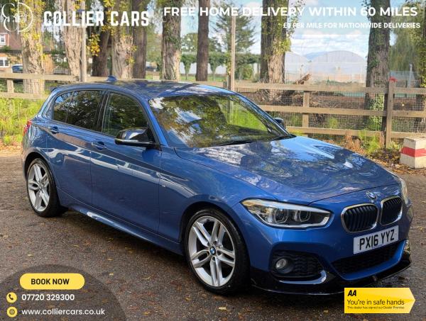 BMW 1 Series 1.5 118i M Sport Hatchback 5dr Petrol Manual Euro 6 (s/s) (136 ps)