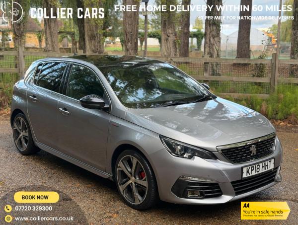 Peugeot 308 1.2 PureTech GT Line Hatchback 5dr Petrol Manual Euro 6 (s/s) (130 ps)