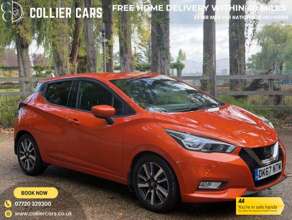 Nissan Micra 0.9 IG-T N-Connecta Hatchback 5dr Petrol Manual Euro 6 (s/s) (90 ps)
