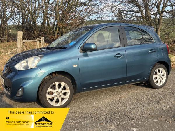 Nissan Micra 1.2 Acenta Hatchback 5dr Petrol Manual Euro 5 (80 ps)