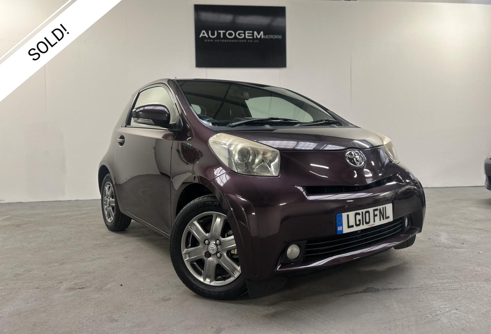 Toyota iQ 1.0 VVT-i 2 Hatchback 3dr Petrol Manual Euro 4 (68 bhp)