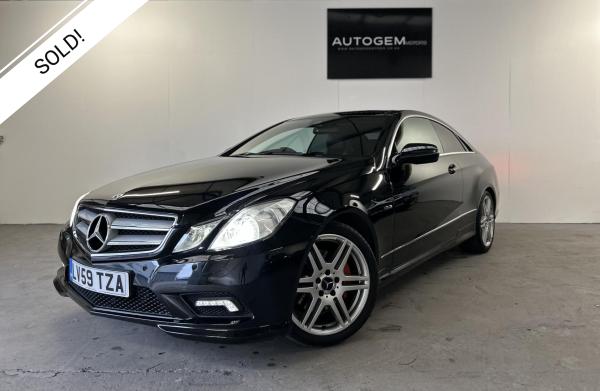 Mercedes-Benz E Class 3.0 E350 CDI V6 BlueEfficiency Sport Coupe 2dr Diesel G-Tronic Euro 5 (231 ps)