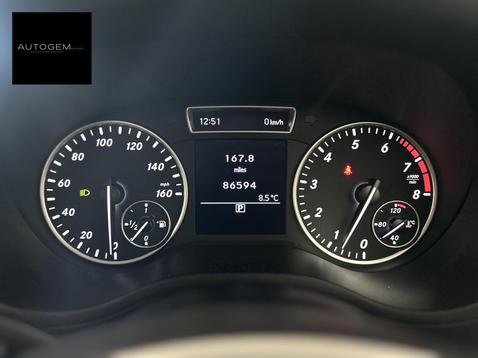 Mercedes-Benz B Class 1.6 B180 BlueEfficiency SE MPV 5dr Petrol Manual Euro 5 (s/s) (122 ps)