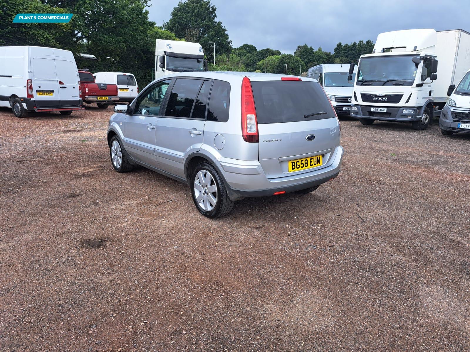 Ford Fusion 1.6 Plus Hatchback 5dr Petrol Automatic (181 g/km, 99 bhp)