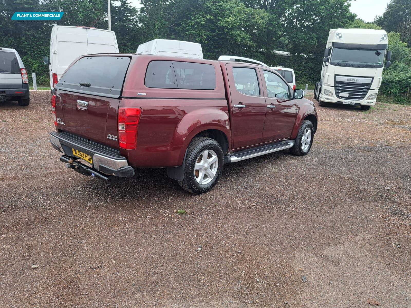 Isuzu D-Max 2.5 TD Utah Pickup 4dr Diesel Manual 4x4 (194 g/km, 161 bhp)