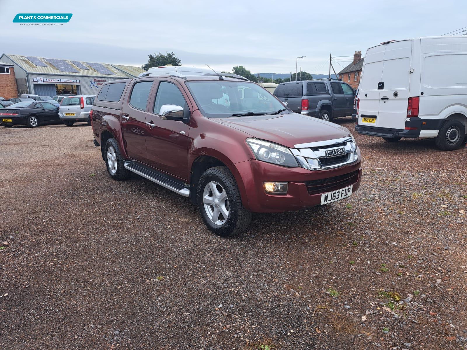 Isuzu D-Max 2.5 TD Utah Pickup 4dr Diesel Manual 4x4 (194 g/km, 161 bhp)