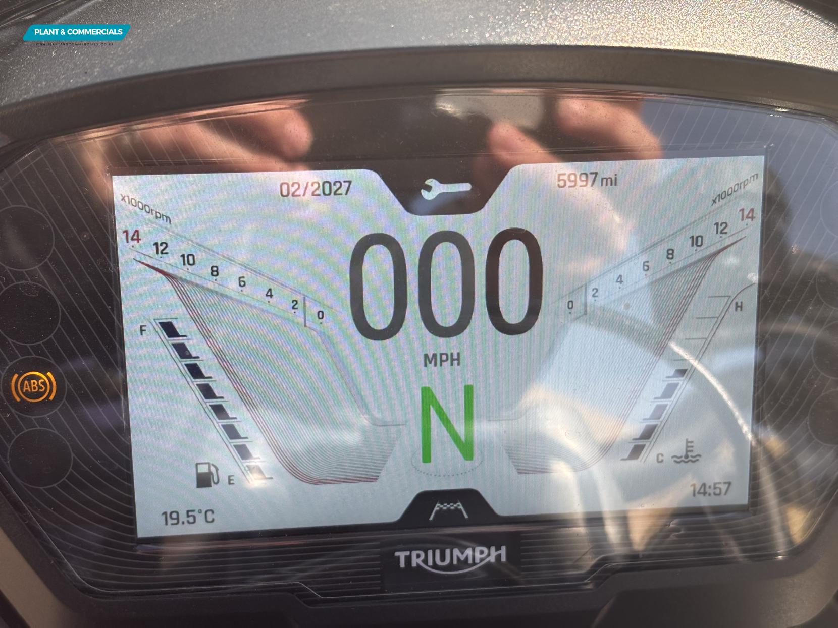 Triumph Street Triple 765 765 RS Naked Petrol Manual X-ring Euro 5 (124 ps)