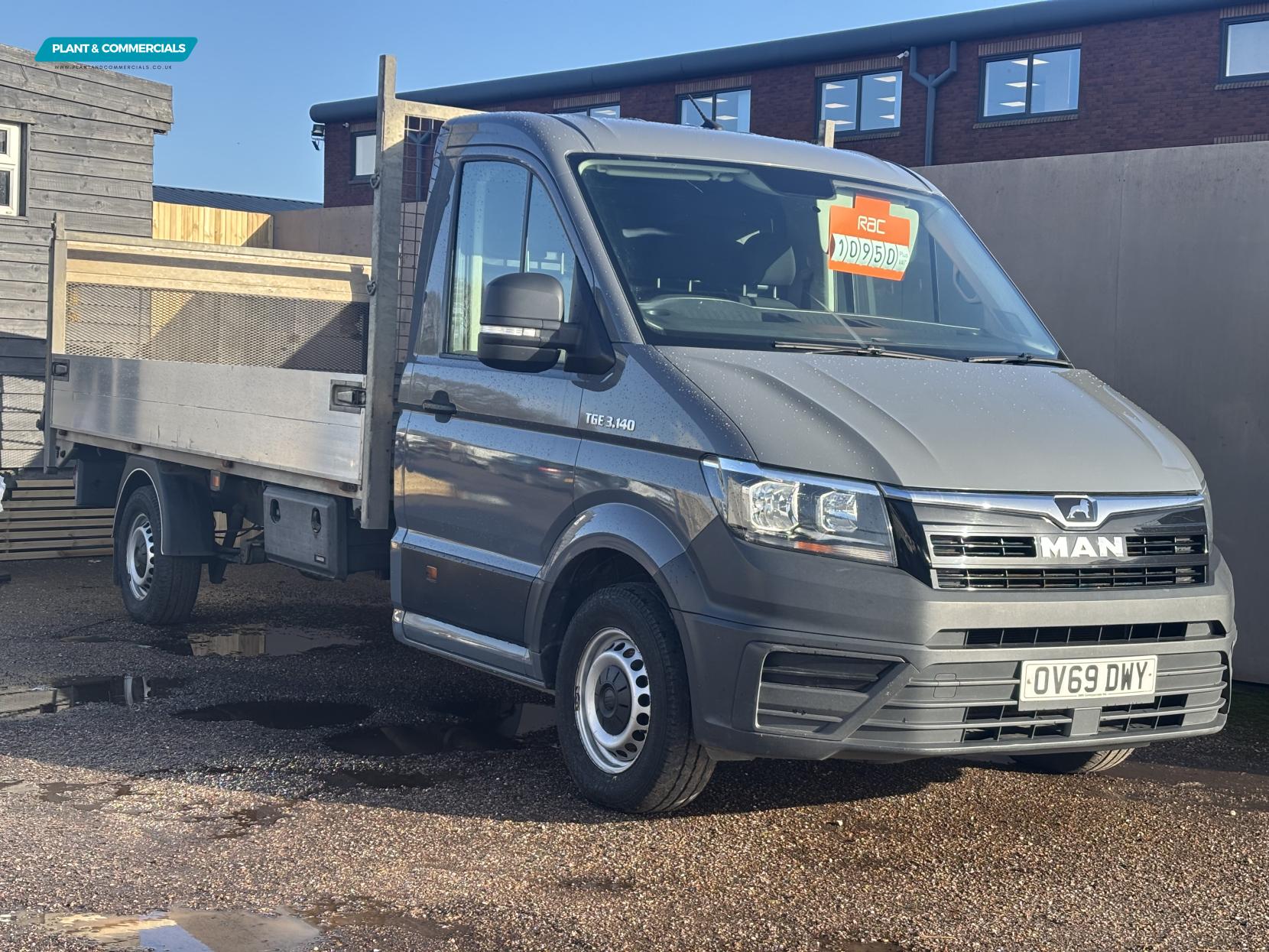 MAN TGE 2.0 3140d Chassis Cab 2dr Diesel Manual RWD LWB Euro 6 (s/s) (140 ps)