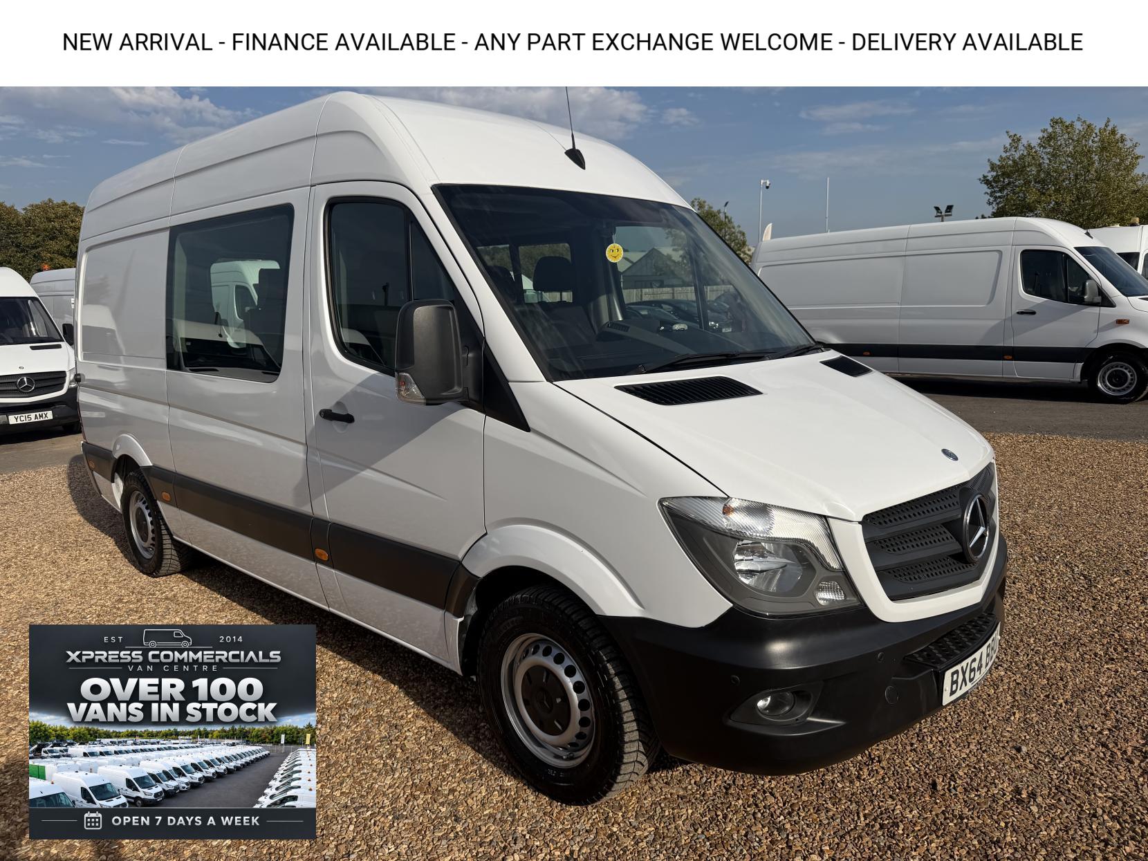 2014 Mercedes-Benz Sprinter 2.1 313 CDi Panel Van 4dr Diesel Manual RWD L2 (129 bhp) - Image 1